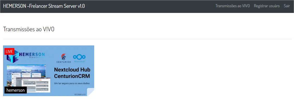 Frontend personalizado e Backend dedicado